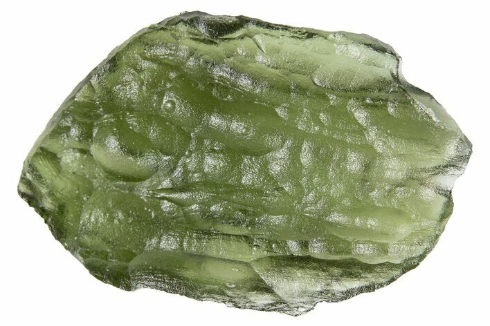 Green Moldavite Tektite ( g) - Czech Republic #300966